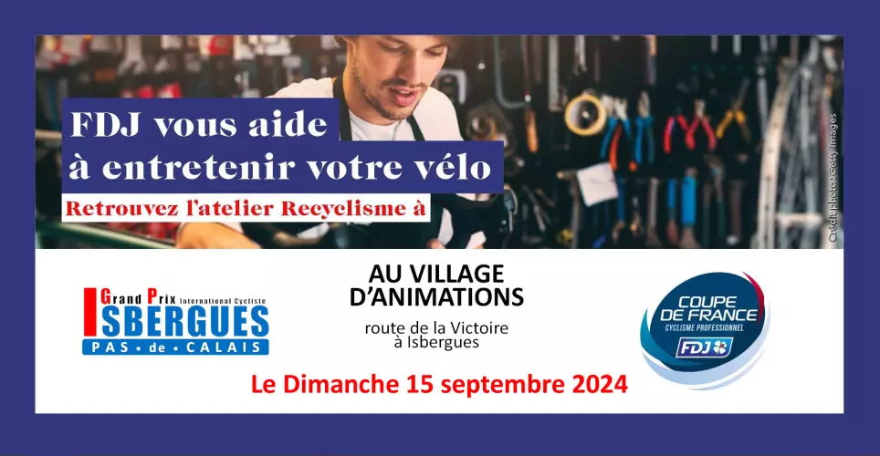 Affiche recyclisme 2024