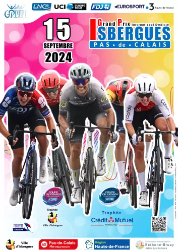 Affiche officielle Grand Prix Isbergues 2024